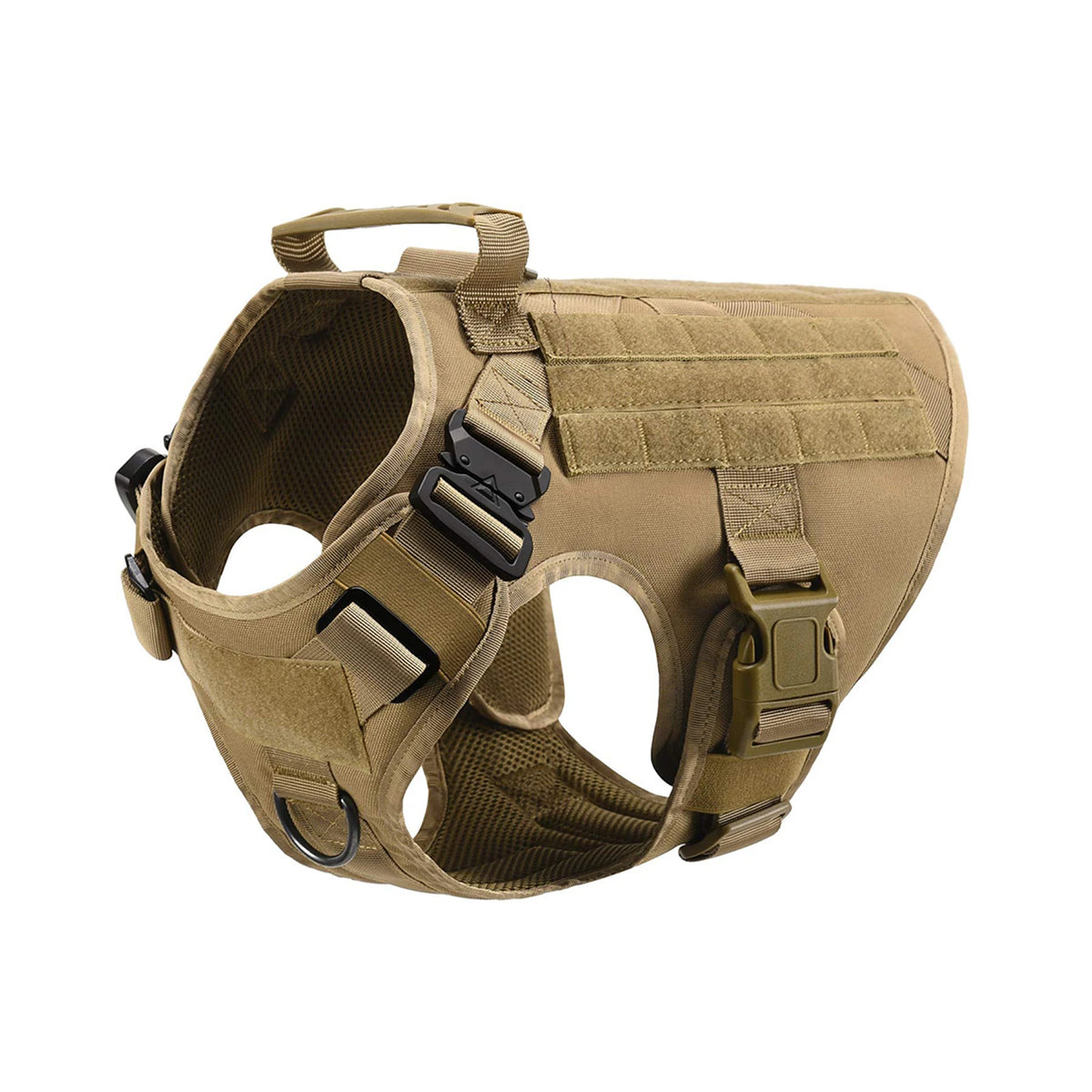PetraVel Tactical Dog Harness With Adjustable Chest Plate