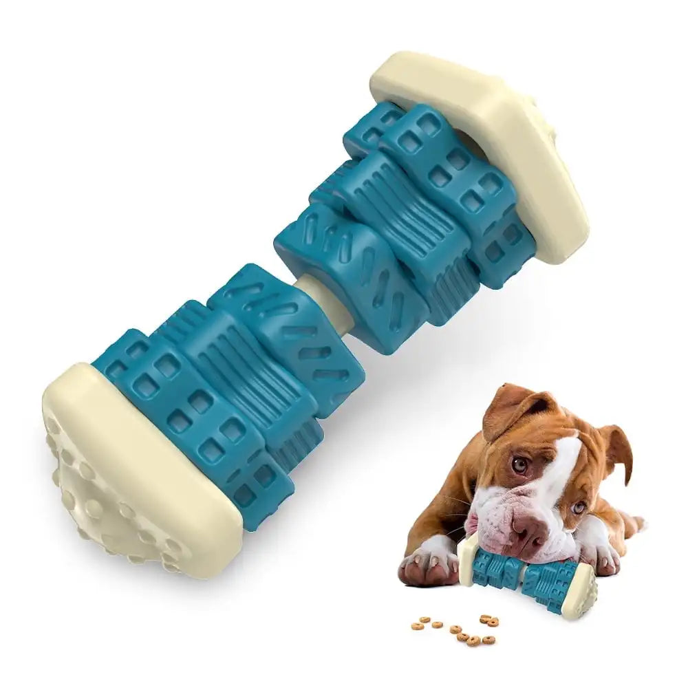 Interactive Dog Chew Toy for Aggressive Chewers and Enrichment Activities