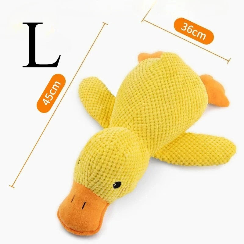 Plush Duck Dog Toy Bite Resistant Chew Toy For Dogs