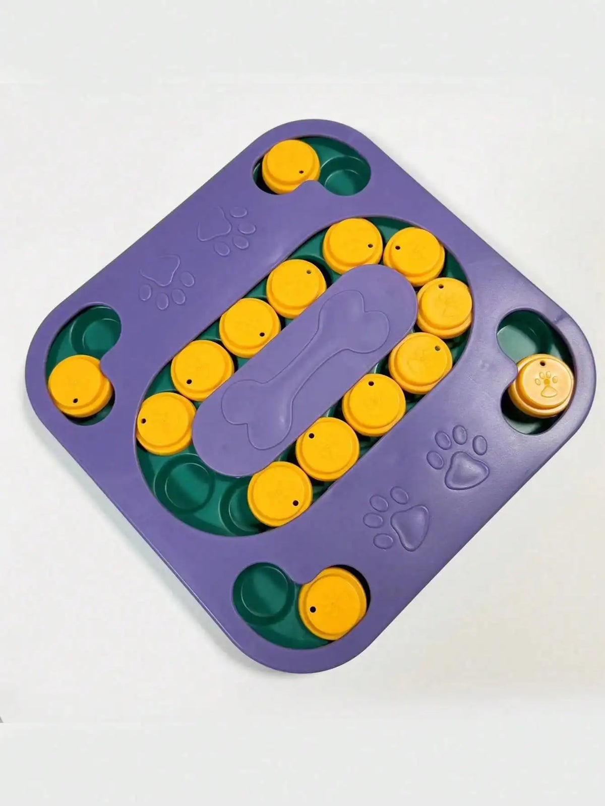 Interactive Dog Puzzle Slow Feeder Treat Dispenser Toy