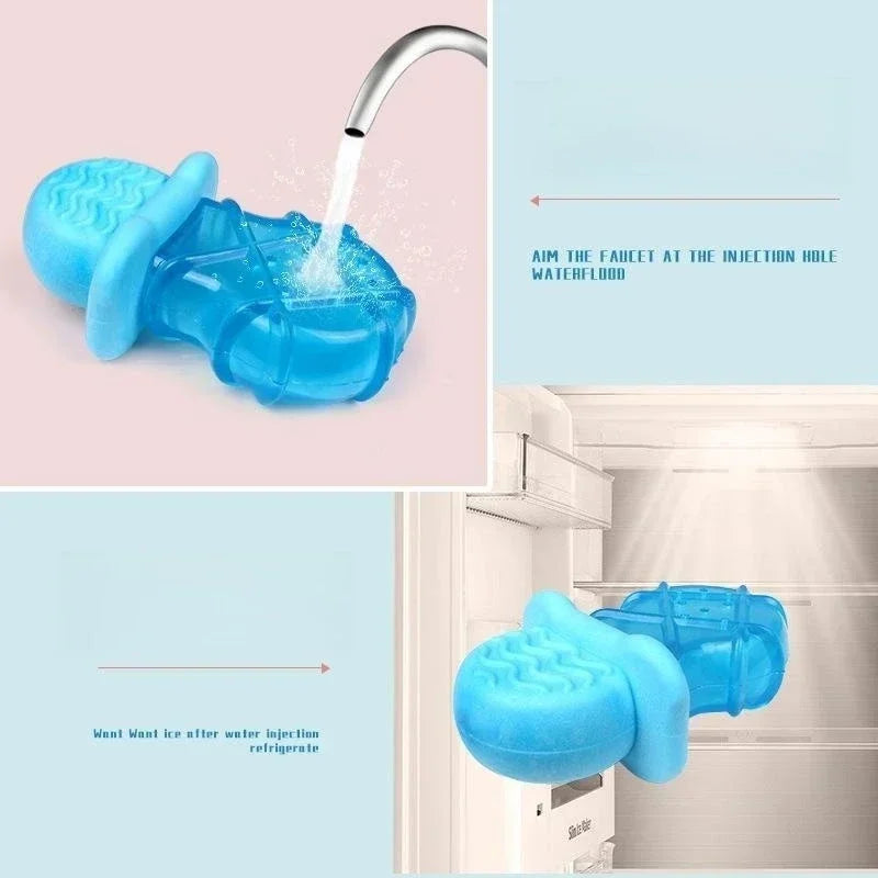 Freezable Ice Pop Dog Cooling Chew Toy For Teething Relief