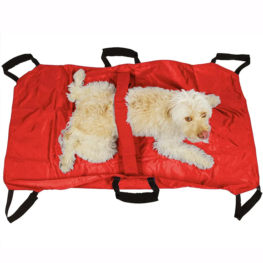 Waterproof Foldable Pet Transport Stretcher With Six Handles