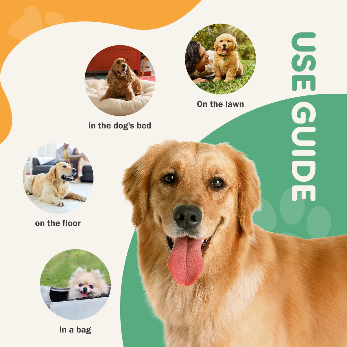 Super Absorbent Disposable Pet Pee Pads Leakproof Quick Drying Underpads