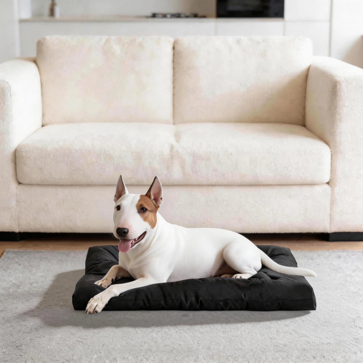 Indestructible Chew Proof Dog Bed For Crate And Kennel