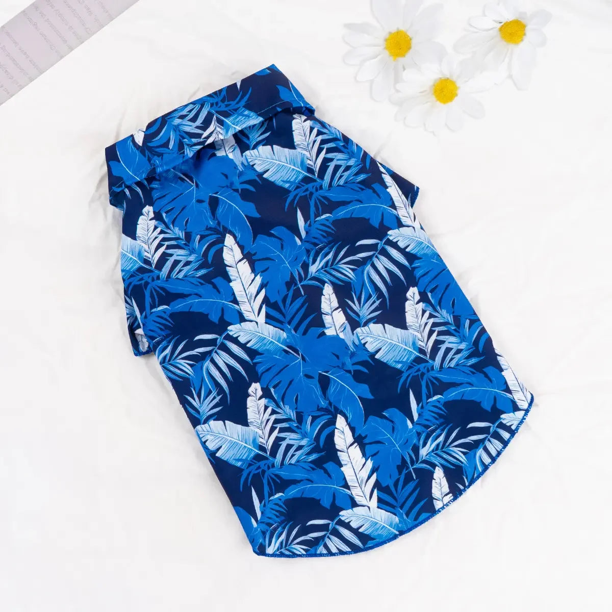 Tropical Hawaiian Pet Shirt for Dogs and Cats Vacation Wear