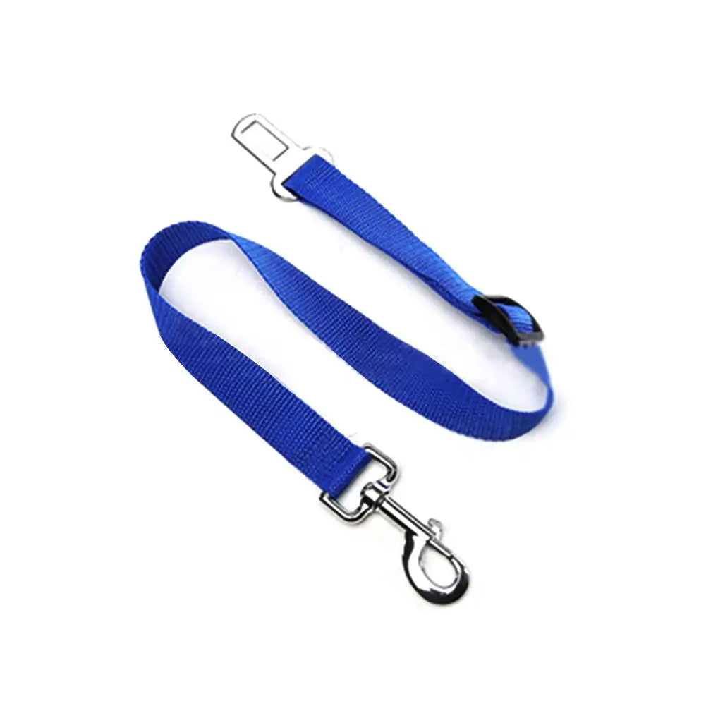 Adjustable Dog Vehicle Seatbelt Harness With Breathable Mesh Design