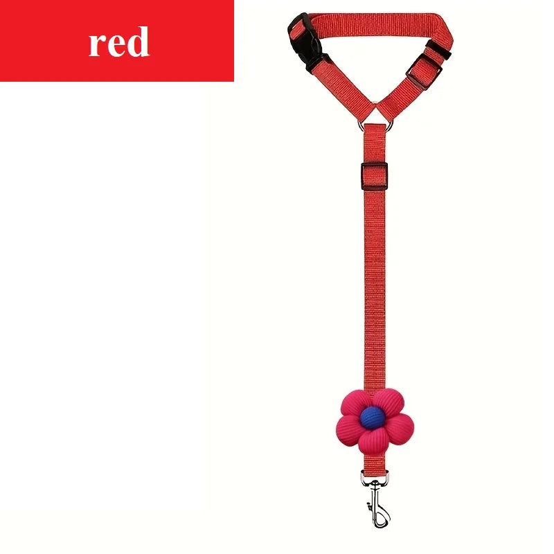 Tepoztec Adjustable Reflective Pet Car Seat Belt Harness