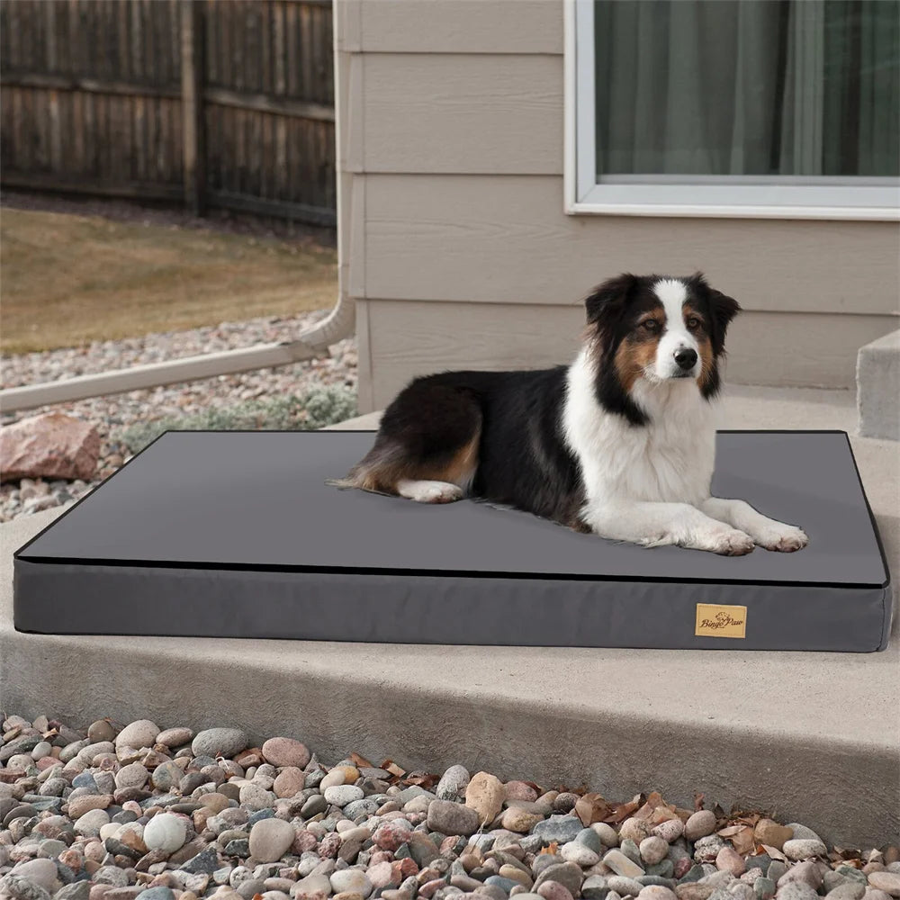 Borwart Orthopedic Dog Bed With Waterproof Washable Cover