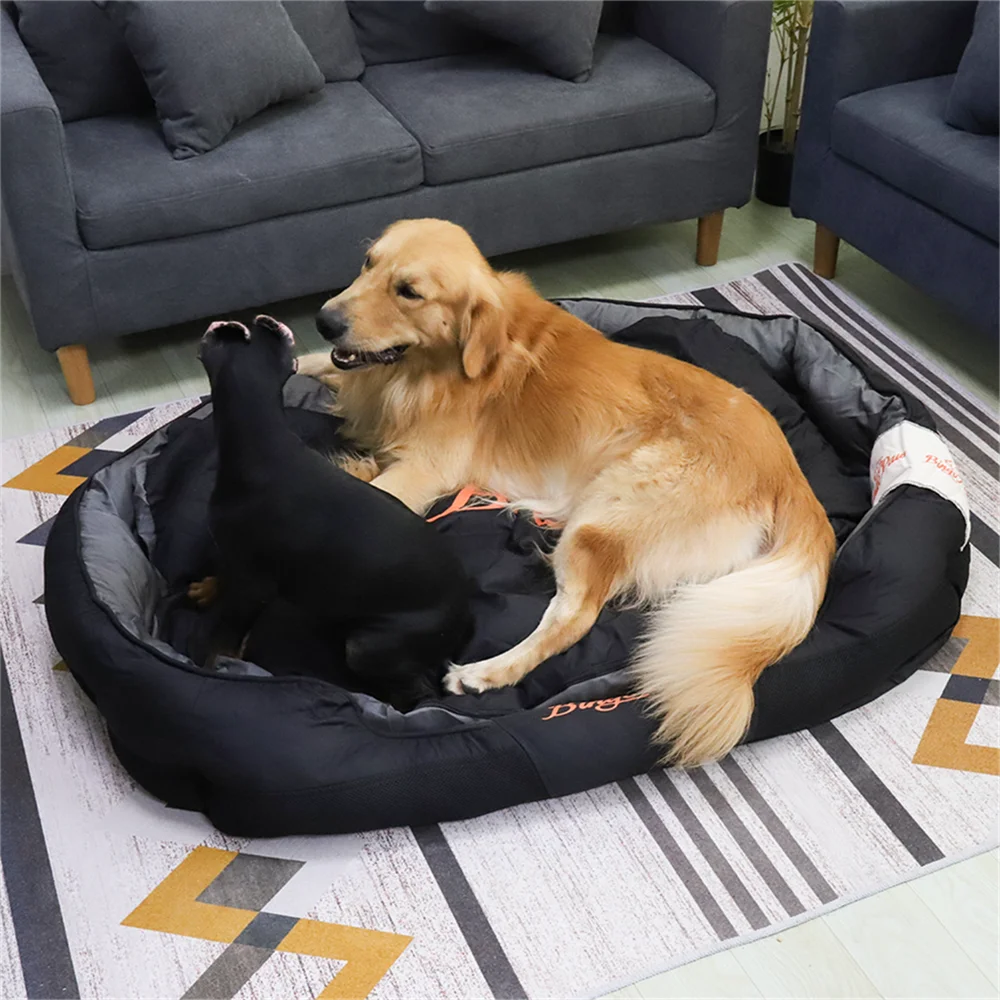 Borwart Orthopedic Waterproof Dog Bed With Washable Cotton Fill