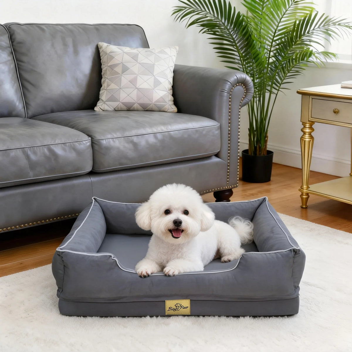 Bingopaw Orthopedic Dog Bed Sofa Removable Washable Cover