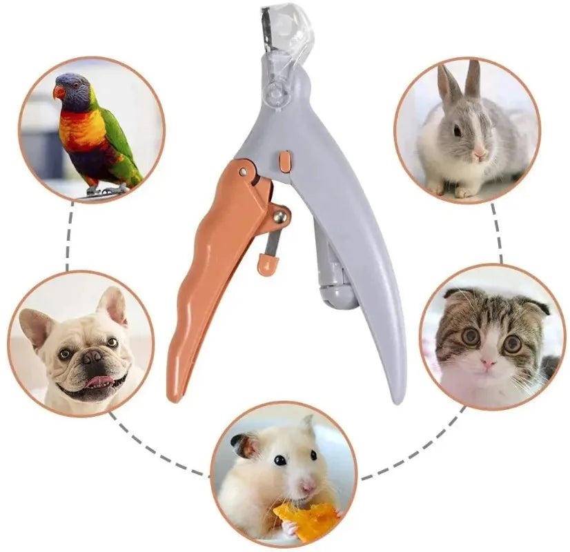 LED Pet Nail Clipper Light Assisted Trimmer For Pets