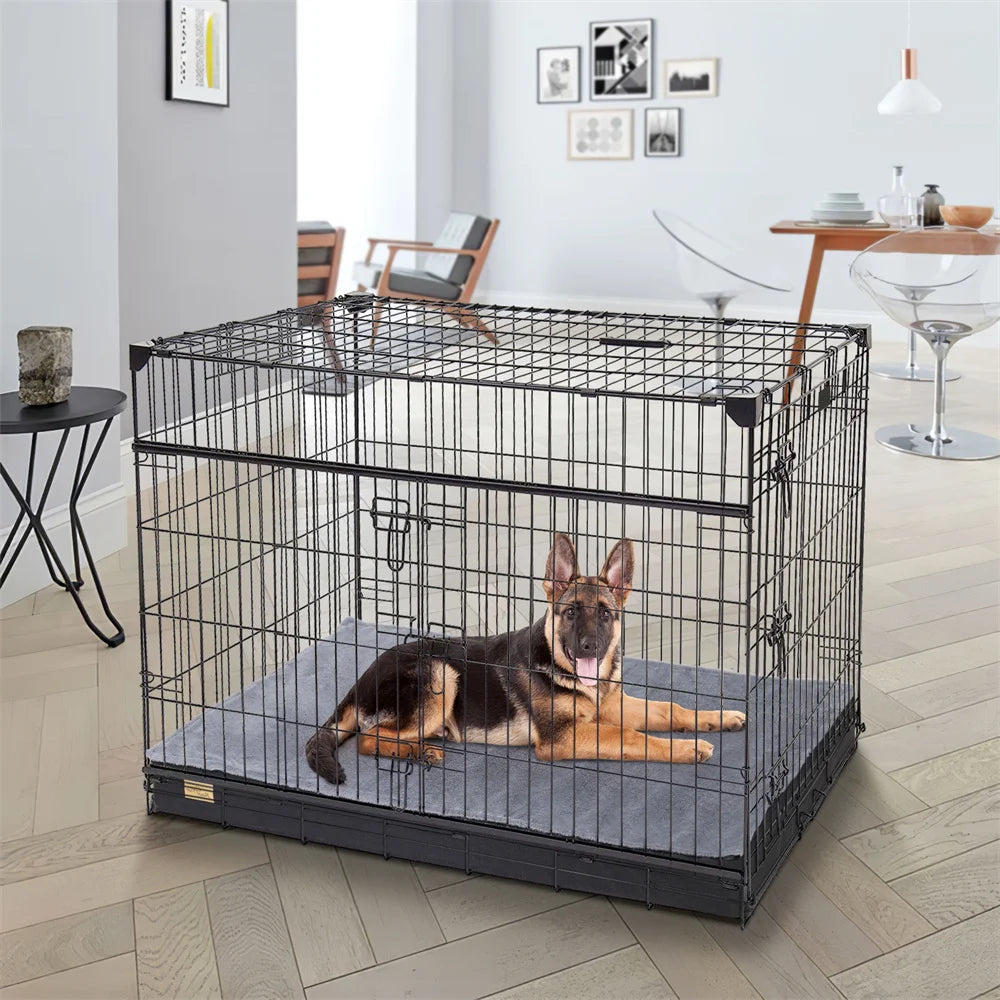 Borwart Orthopedic Dog Bed With Waterproof Washable Cover