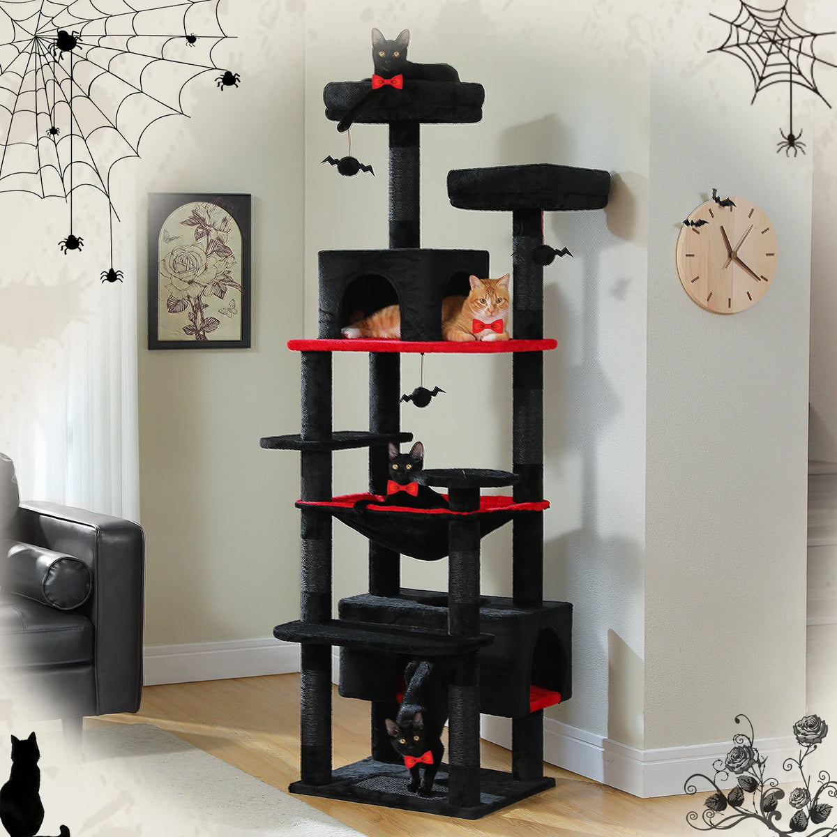 PAWZ Road Multi-Level Cat Tree With Sisal Scratching Posts