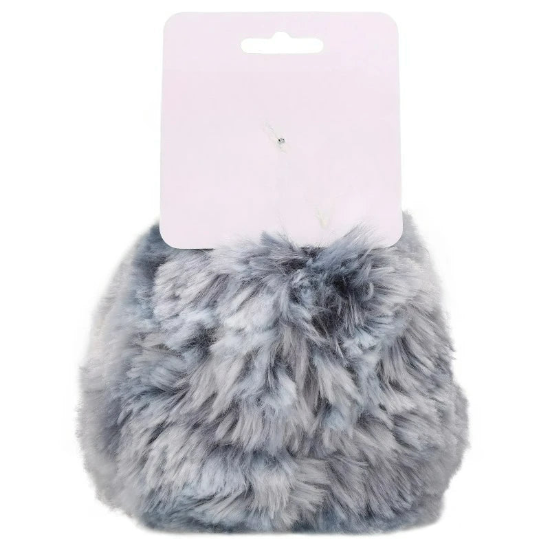 Gray Hedgehog Plush Dog Toy with Squeaker, Chew Level 2