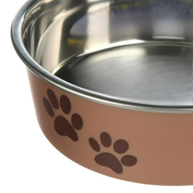 Dog Bowl ，Small Champagne, 1.0 CT，Stops gulping, helps prevent bloat .