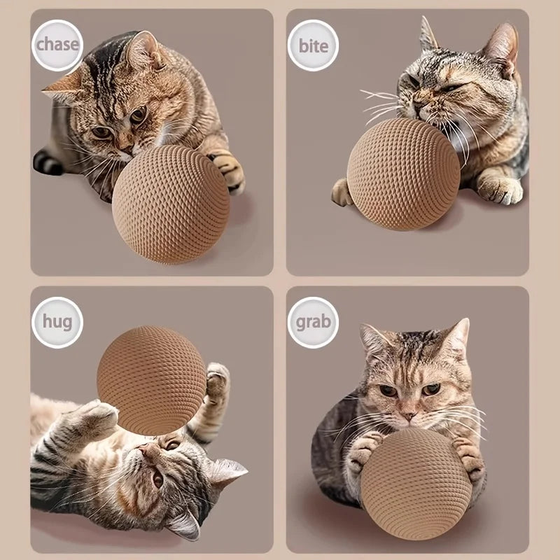 Interactive Sisal Cat Ball Toy Scratcher For Indoor Cats