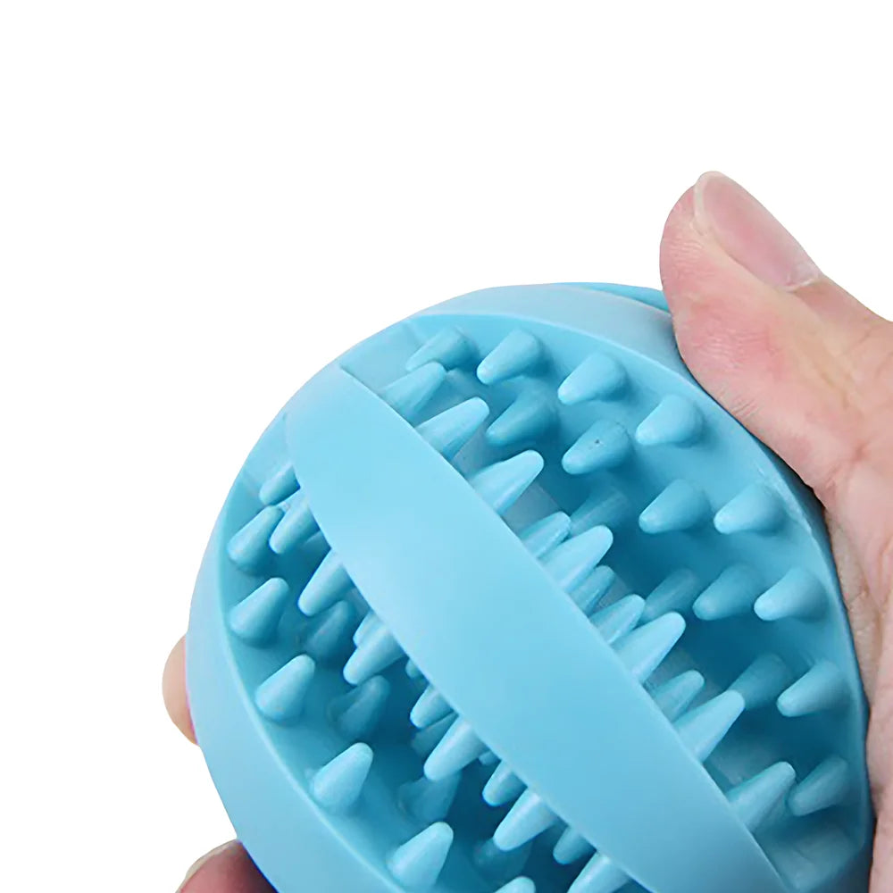 Interactive Rubber Dog Teething Toy Ball For Puppy Training