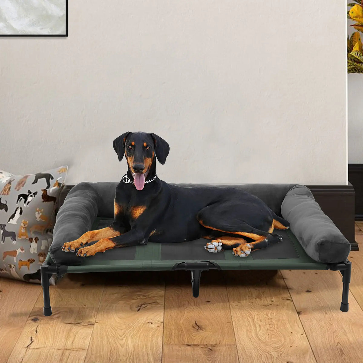 Bingopaw Elevated Dog Bed Breathable Mesh Cooling Raised Cot