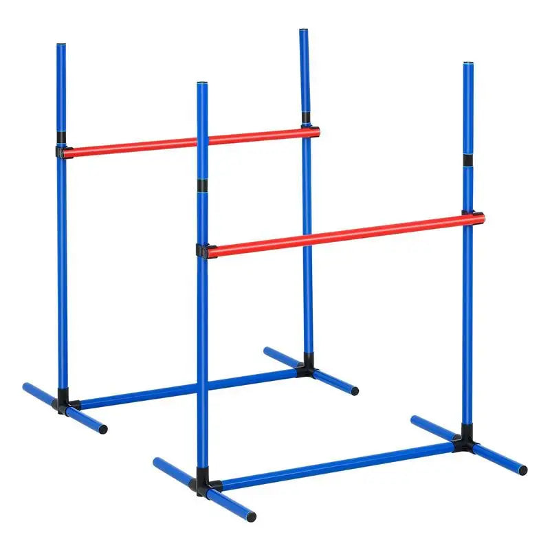 Dog Agility Training Equipment Adjustable Hurdles Jump Ring Obstacle Course